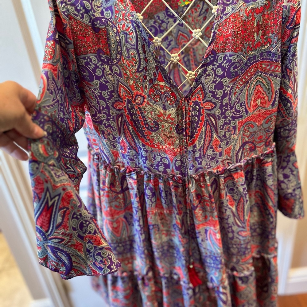 Colorful Paisley Dress - Picture 2 of 15